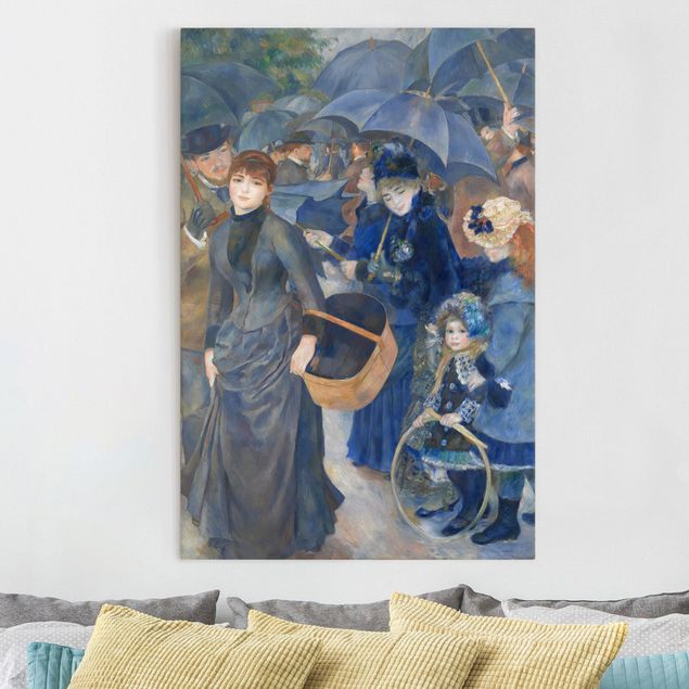 Riproduzioni su tela quadri famosi Auguste Renoir - Ombrelli