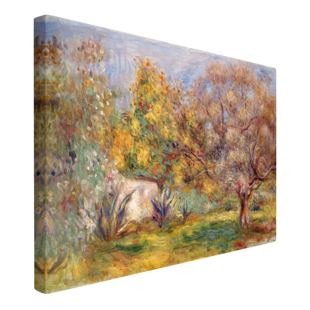 Quadri moderni per soggiorno Auguste Renoir - Giardino degli ulivi