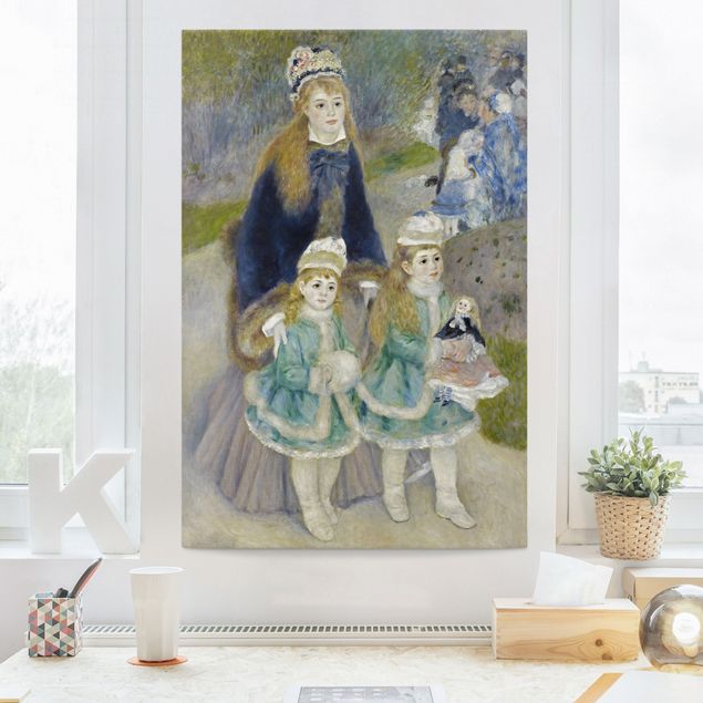 Riproduzione quadri su tela Auguste Renoir - Madre e figli (La passeggiata)