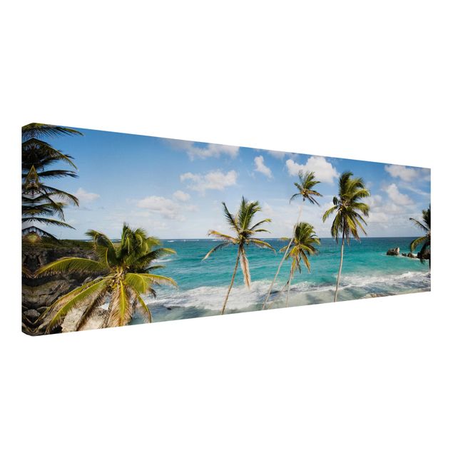 Stampe su tela paesaggio Spiaggia di Barbados
