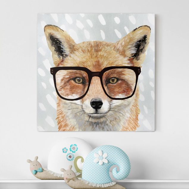 quadri con animali Animali con occhiali - Volpe