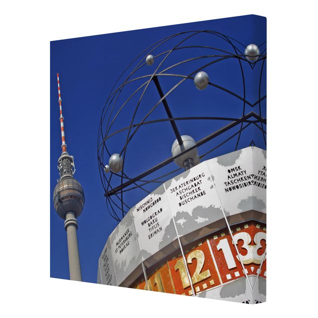 Stampa su tela - Berlin Alexanderplatz - Quadrato 1:1