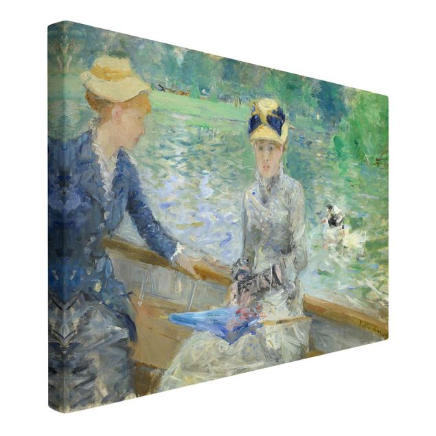 Stampa su tela Berthe Morisot - Giorno d'estate