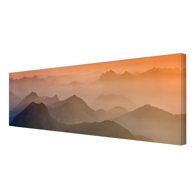 Stampa su tela - View From The Zugspitze - Panoramico
