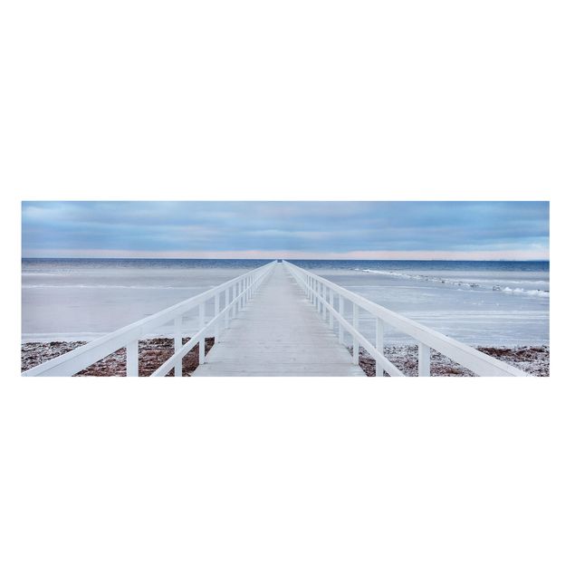 Stampa su tela - Ponte in Svezia - Panoramico