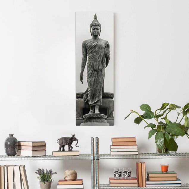 Stampe su tela vintage Statua di Buddha