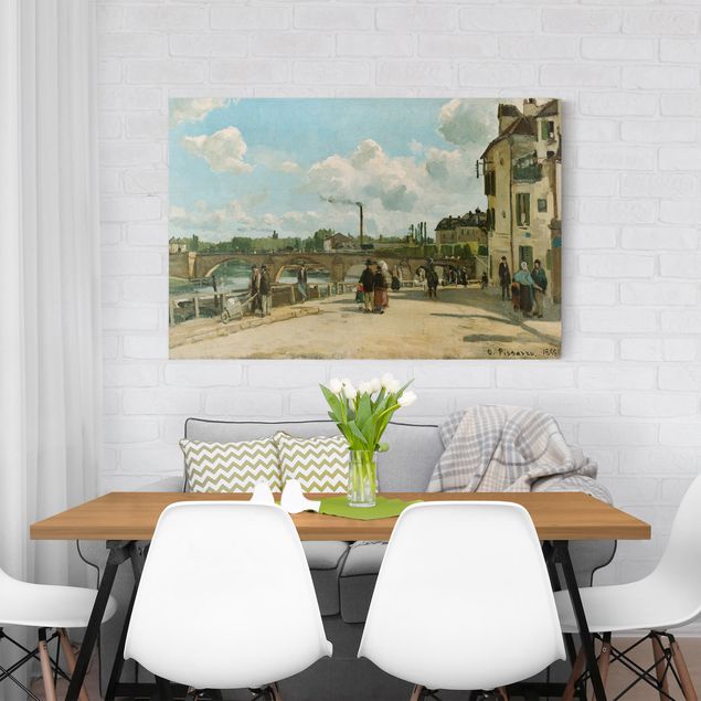Quadri moderni per soggiorno Camille Pissarro - Veduta di Pontoise