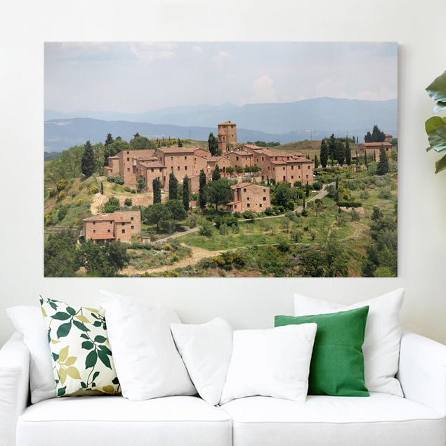 Quadri tela Italia L'incantevole Toscana