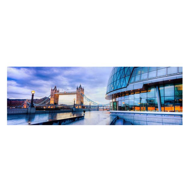 Stampa su tela - City Hall London - Panoramico