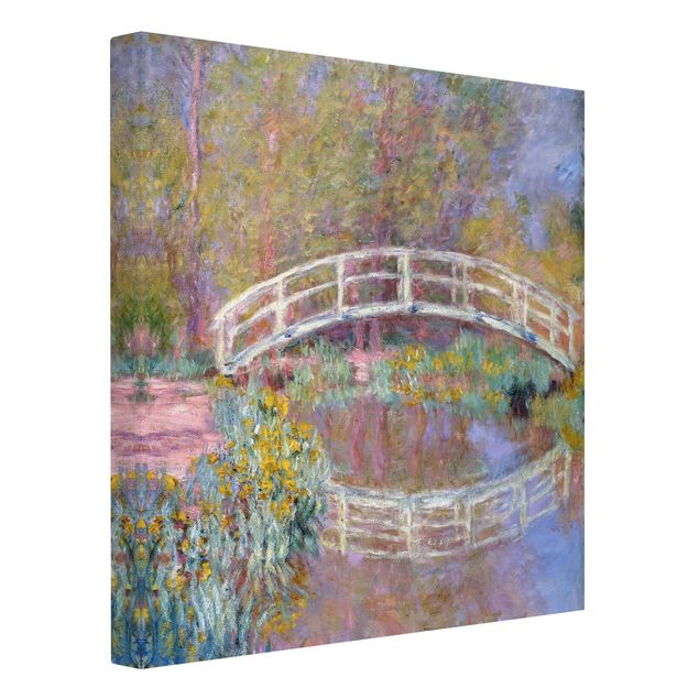 Quadri moderni per soggiorno Claude Monet - Ponte del giardino di Monet
