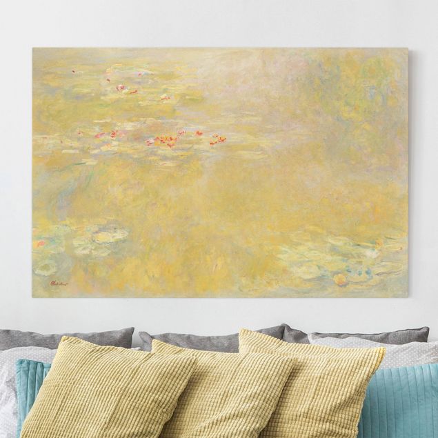 Tele con paesaggi Claude Monet - Lo stagno delle ninfee