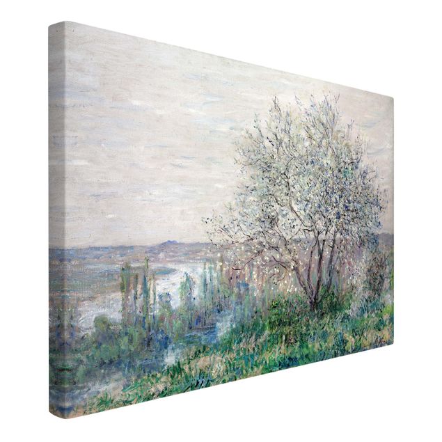 Quadri moderni per soggiorno Claude Monet - Primavera a Vétheuil