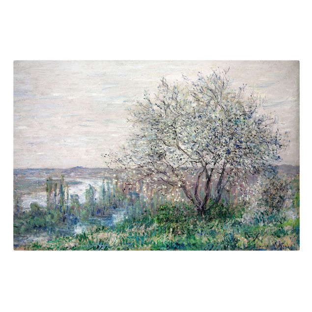 Quadri su tela Claude Monet - Primavera a Vétheuil