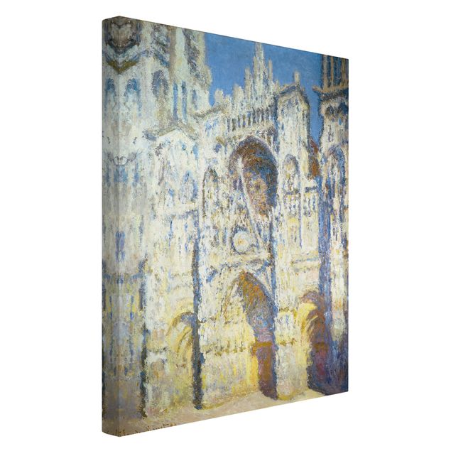 Stampe su tela Claude Monet - Portale della cattedrale di Rouen