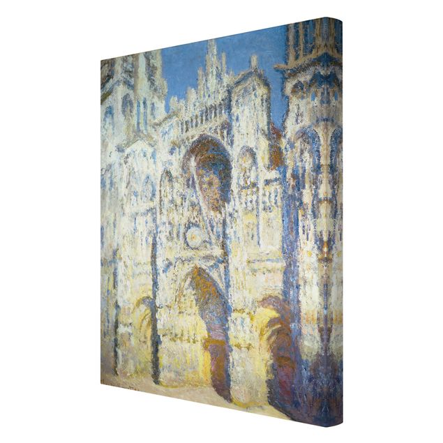 Stampa su tela Claude Monet - Portale della Cattedrale di Rouen - Verticale 2:3