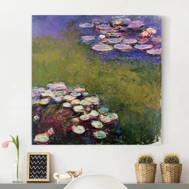Stampe su tela paesaggio Claude Monet - Ninfee