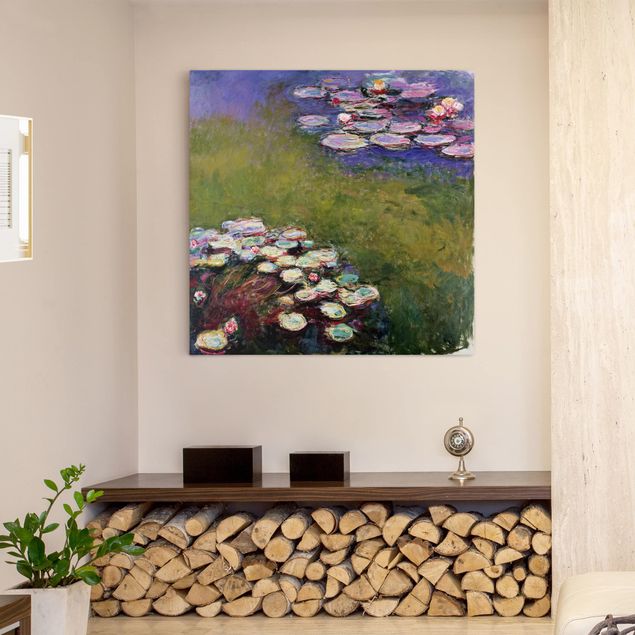 Riproduzioni su tela Claude Monet - Ninfee