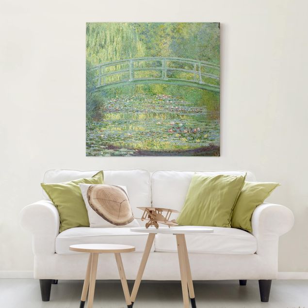 Riproduzioni su tela Claude Monet - Ponte giapponese