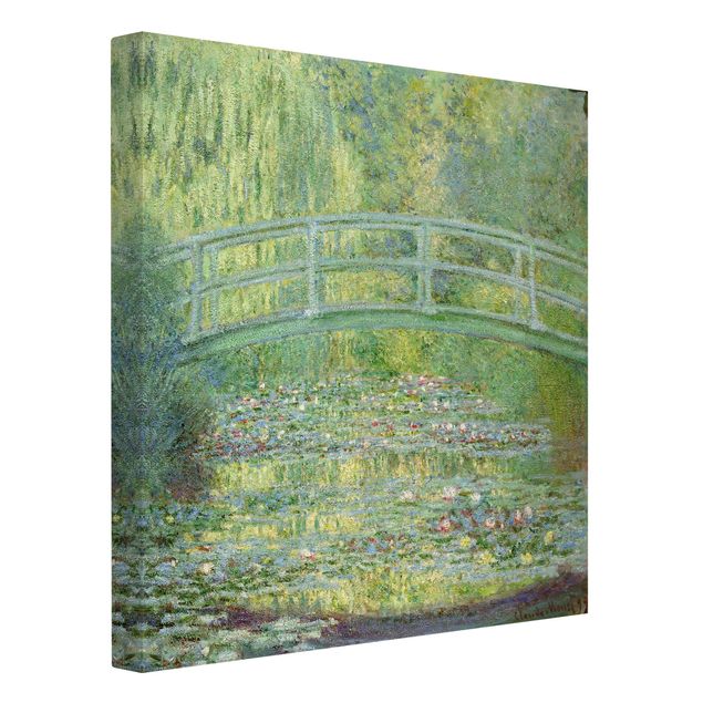 Stampa su tela Claude Monet - Ponte giapponese