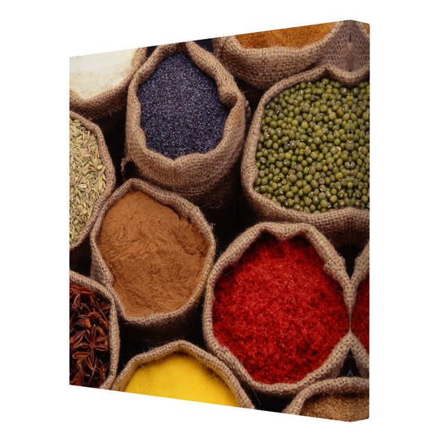 Stampa su tela - Colorful Spices - Quadrato 1:1