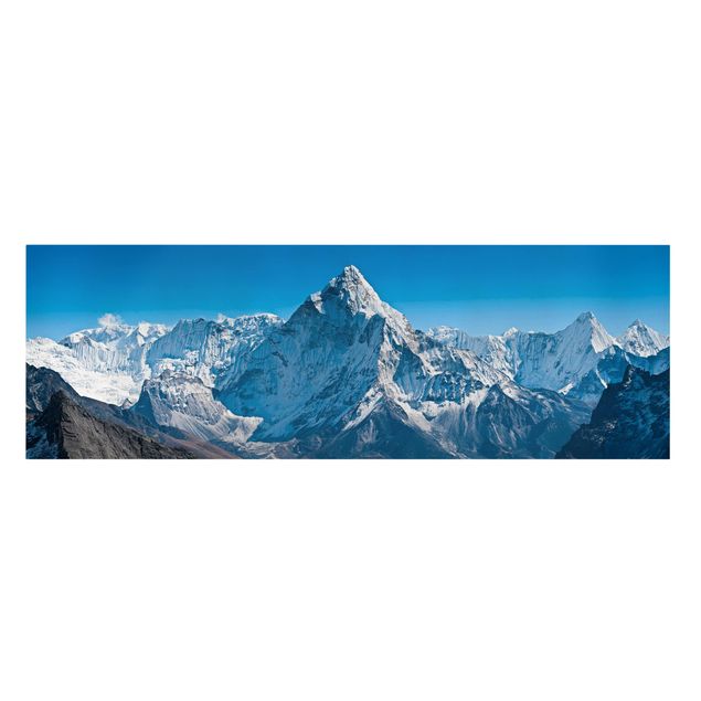 Stampa su tela - The Himalayas - Panoramico