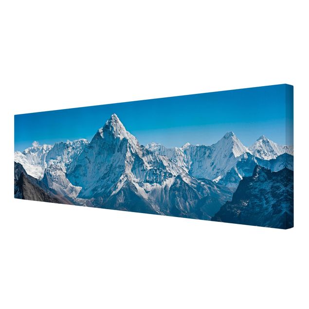 Stampa su tela - The Himalayas - Panoramico