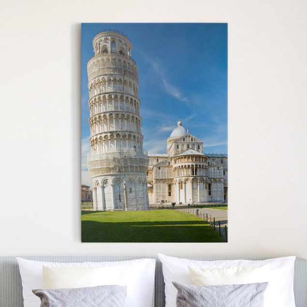 Tela Italia La Torre Pendente di Pisa