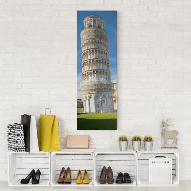 Quadri moderni per soggiorno La Torre Pendente di Pisa