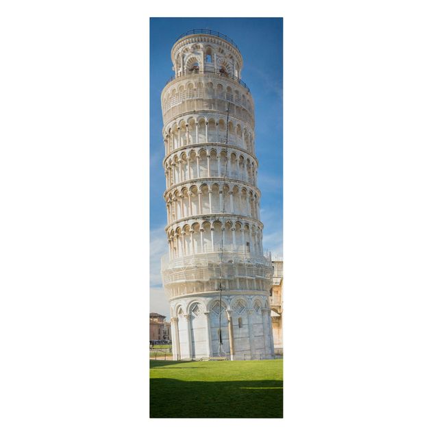 Stampa su tela - The Leaning Tower Of Pisa - Pannello