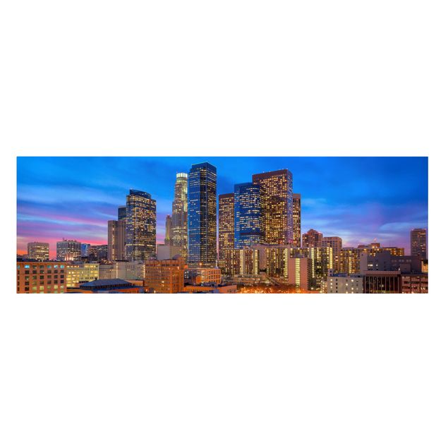 Stampa su tela - Downtown Of Los Angeles - Panoramico