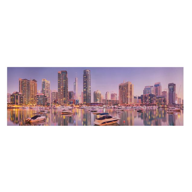 Quadri su tela Dubai Skyline di e Marina
