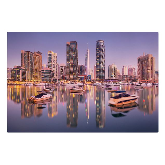 Stampe su tela Dubai Skyline di e Marina