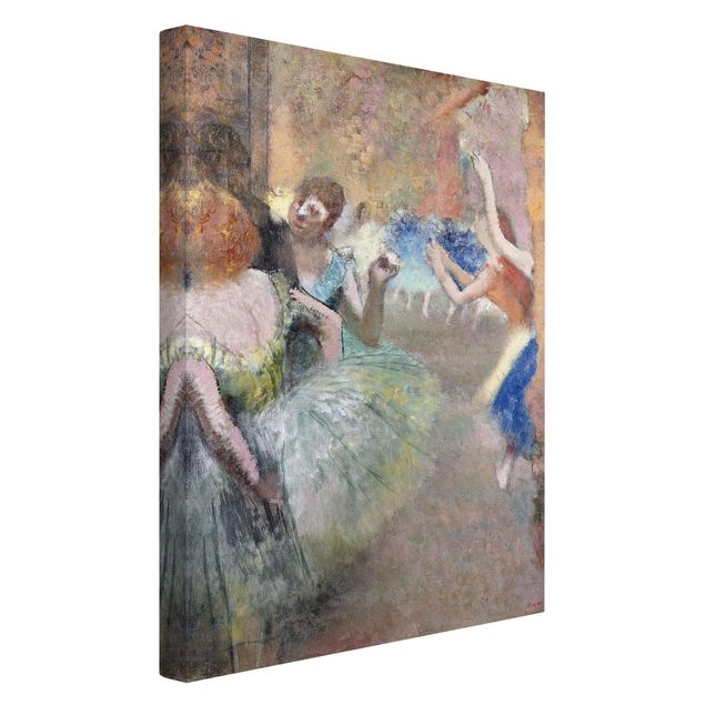 Stampa su tela Edgar Degas - Scena il Balletto - Verticale 2:3