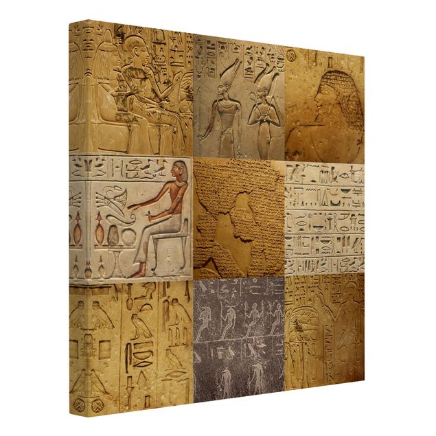 Stampa su tela - Egyptian Mosaic - Quadrato 1:1