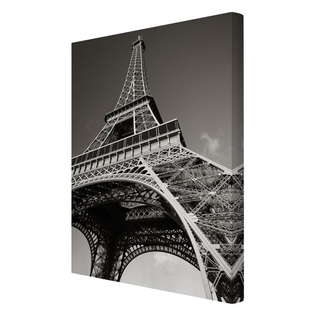 Stampa su tela Eiffel tower - Verticale 2:3