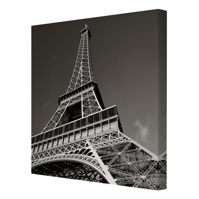Stampa su tela - Eiffel Tower - Quadrato 1:1