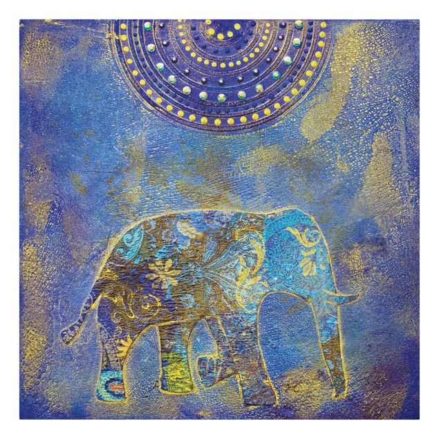 Stampe su tela Elefante a Marrakech