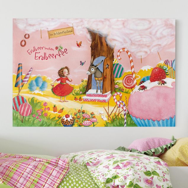 Riproduzione quadri su tela The Strawberry Fairy - Cockaigne