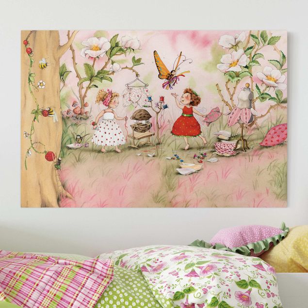 Riproduzioni su tela quadri famosi The Strawberry Fairy - Stanza del sarto