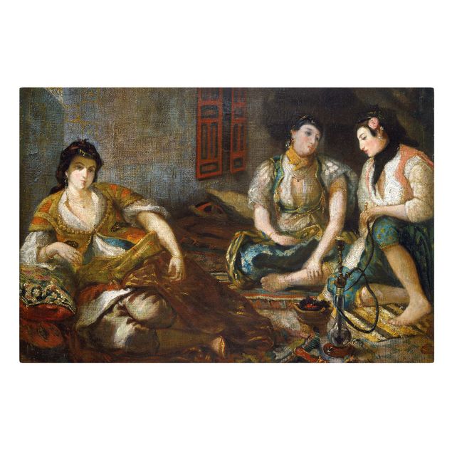Stampa su tela - Eugène Delacroix - The Women of Algiers - Orizzontale 3:2