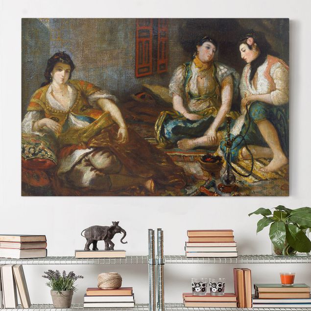 Riproduzioni su tela Eugène Delacroix - Le donne di Algeri