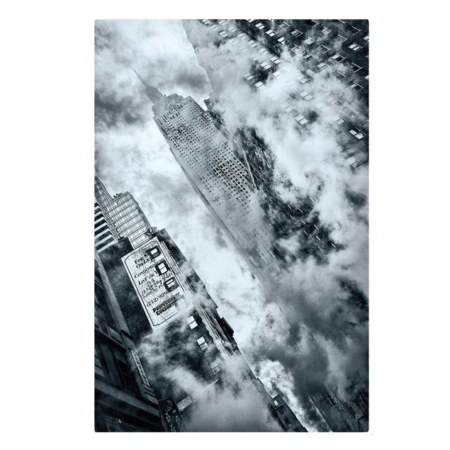 Quadri su tela Facciata dell'Empire State Building