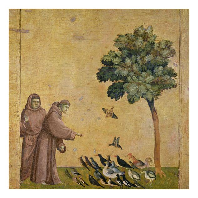 Giotto Di Bondone quadri Giotto di Bondone - San Francesco che si rivolge agli uccelli