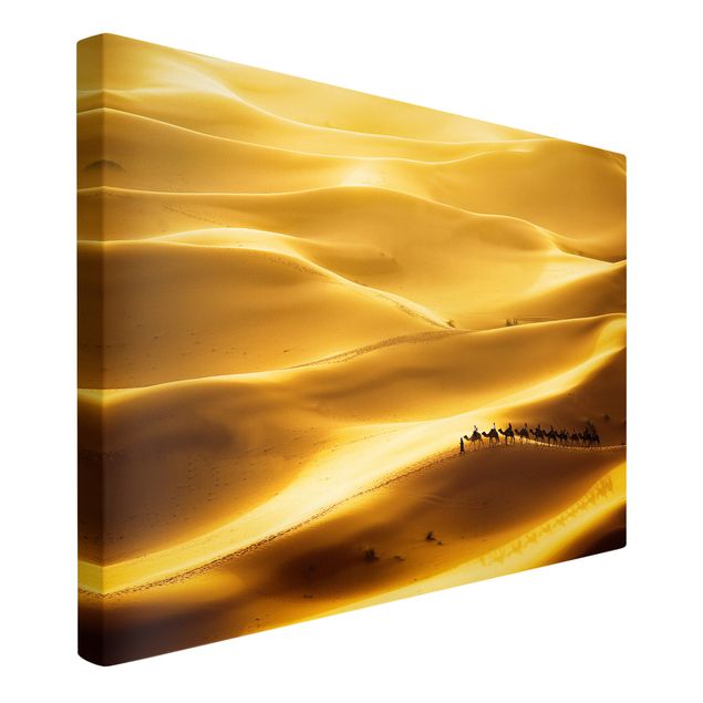 Quadri su tela Dune d'oro
