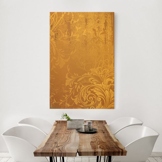 Riproduzioni su tela quadri famosi Flora d'oro