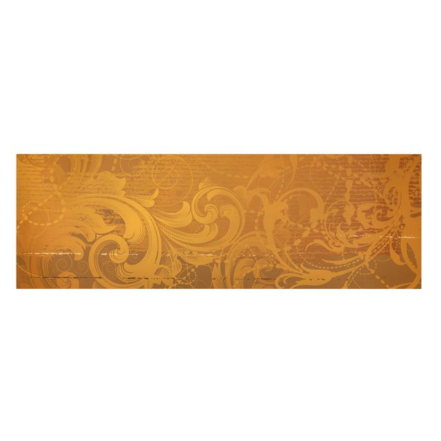 Stampa su tela - Golden Baroque - Panoramico