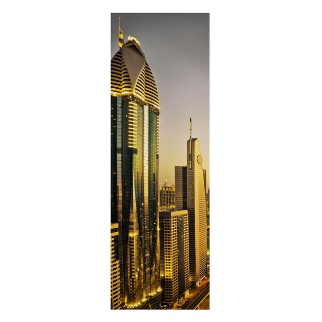 Quadri su tela Dubai d'oro