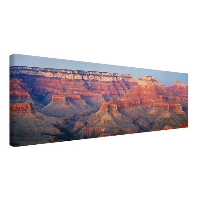 Quadri moderni per soggiorno Grand Canyon dopo il tramonto