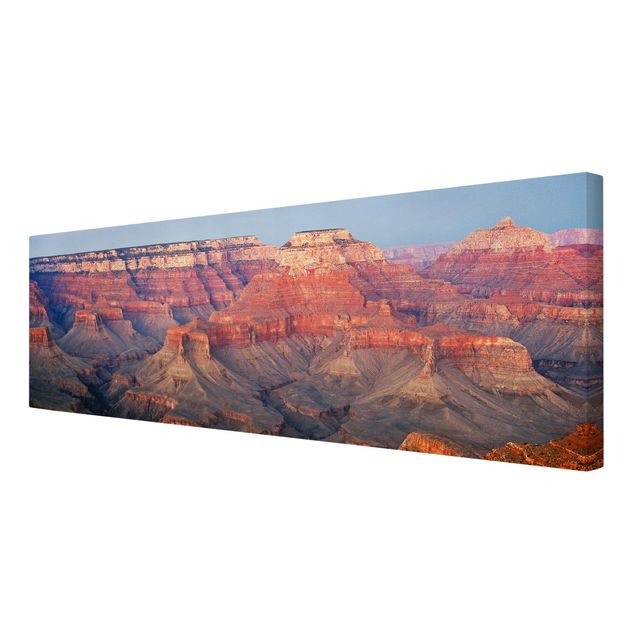Stampa su tela - Grand Canyon After Sunset - Panoramico