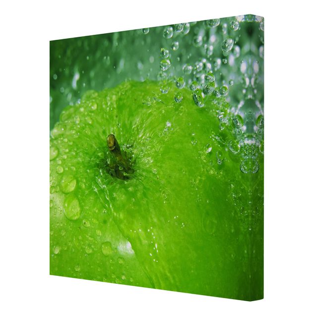 Stampa su tela - Green Apple - Quadrato 1:1